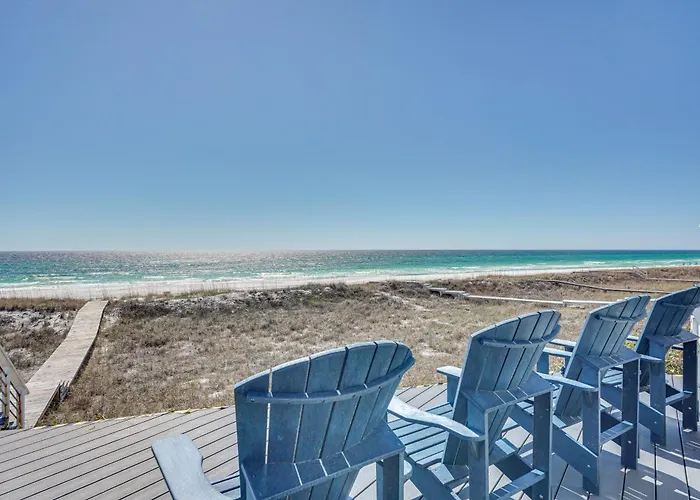 Breezy Pcb Retreat With Direct Beach Access!